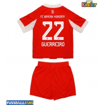 Bayern Munich Raphael Guerreiro #22 Heimtrikotsatz Kinder 2025-26 Kurzarm (+ Kurze Hosen)